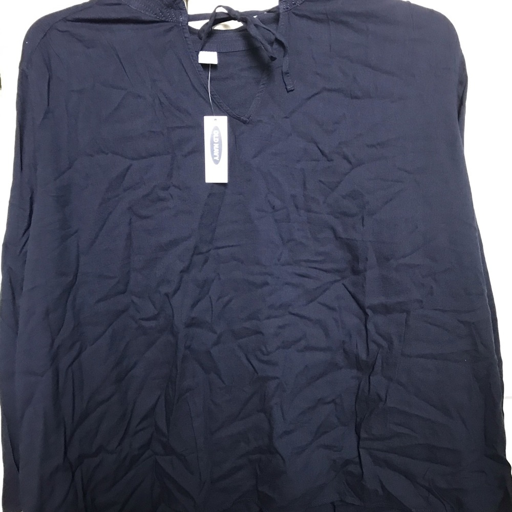 Navy blouse